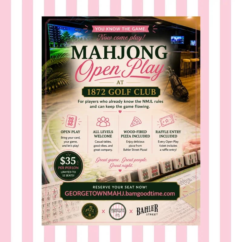 Open Play | Mahjong & Mulligans at 1872 Golf Club
